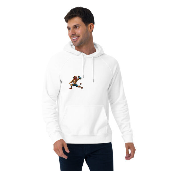 Sweat à capuche écologique Raglan unisexe – Image 2