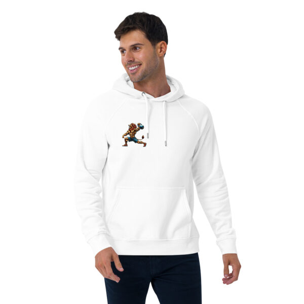 Sweat à capuche écologique Raglan unisexe – Image 9