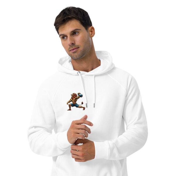 Sweat à capuche écologique Raglan unisexe – Image 11