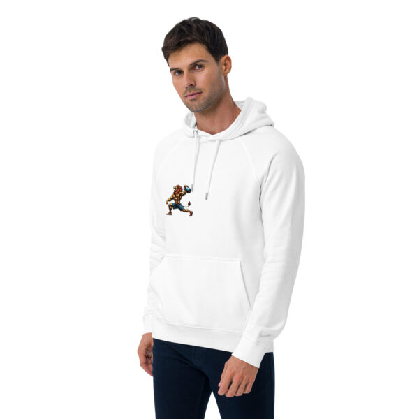Sweat à capuche écologique Raglan unisexe – Image 6