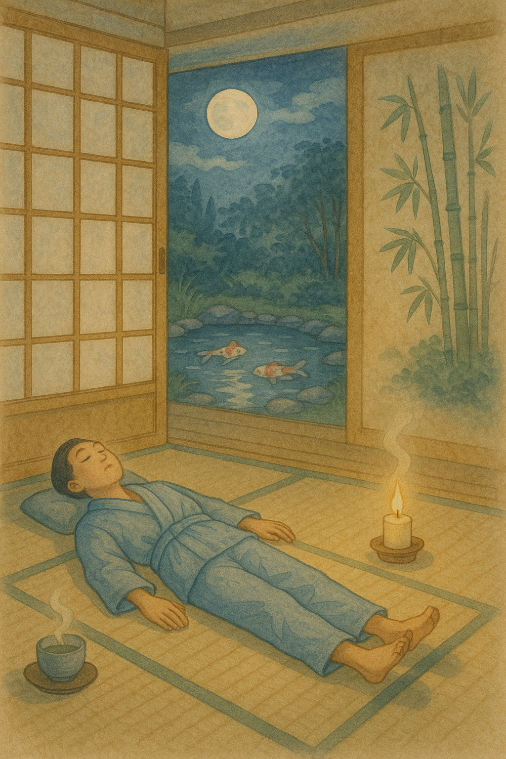 Routine du soir pour mieux dormir et relâcher la pression